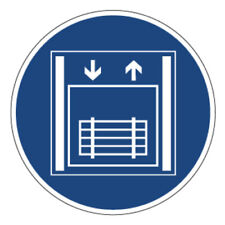 Aufkleber Gebotszeichen