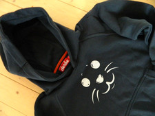 Frech! * DERBE * Hoodie Pulli Sweatshirt Gr. 152 dunkelblau Robbe *Schnute*