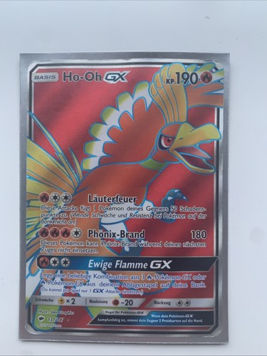 Pokémon karte gx - ho-oh,