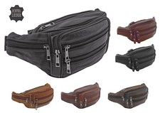 + Gürteltasche Hüfttasche Bauchtasche Umhängetasche Crossbag LEDER! Art.303