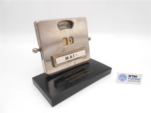 Ewiger kalender aus messing - ewiger,