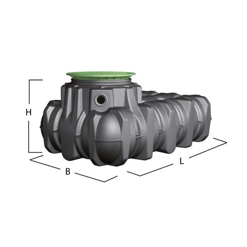 Graf platin flachtank - xl,