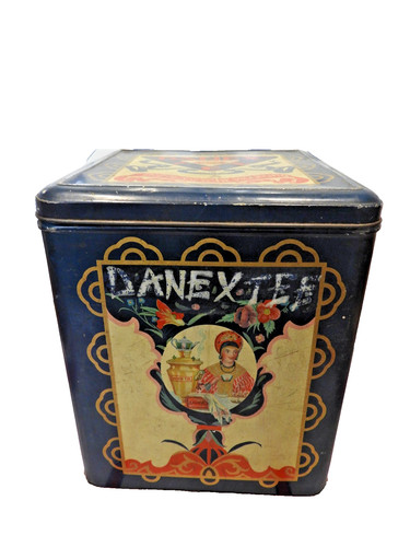 Antik dose blechdose - /, /