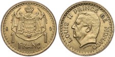 Monaco - 1 Franc - Franken
