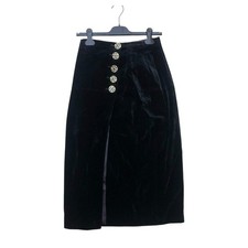 Vintage Rock Samt schwarz