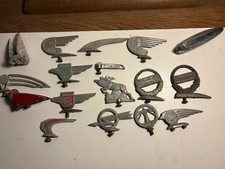 Konvolut 17 Fahrrad-Embleme