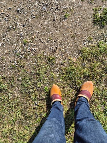 Alte holländische holzschuhe - holländische,