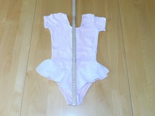 Ballettanzug Balletttrikot kurzer Arm Rock rosa von Danceries Gr. 110 - 116