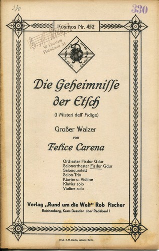 Die geheimnisse der etsch - der,