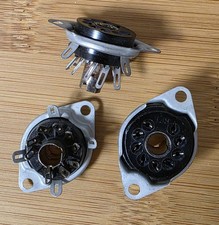 Röhrensockel, Noval 9 Pol Sockel, RFT-Typ, NOS, unbenutzt (7)