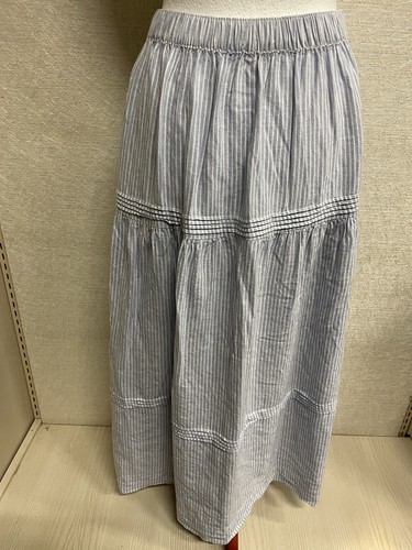 Langer leinen rock m - ,