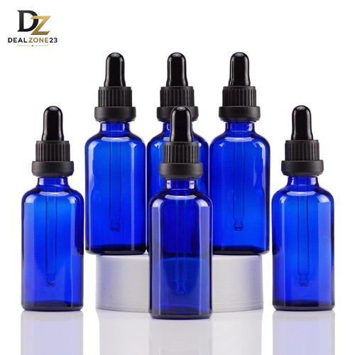 Tropfflaschen 50ml glas blau - tropfflaschen,