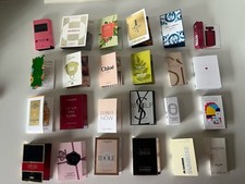 Damen Parfüm Proben Set 24 Stk. Adventskalender ? Rabanne, YSL, Jil Sander usw.