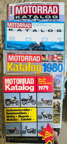 Motorrad katalog 30x von 1979 - motorrad,
