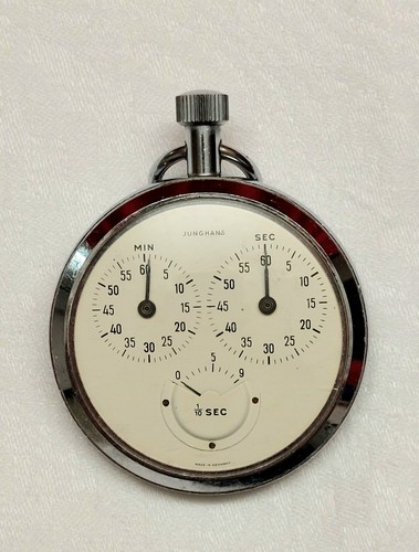Junghans stoppuhr dreikreis - junghans, stoppuhr,