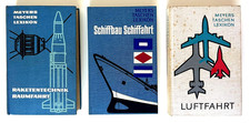 3 Bände Meyers Taschenlexikon