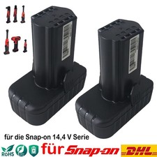 2X Akku für Snap On 14.4V