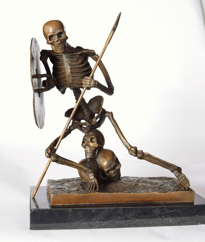 Bronze figur menschliches - bronze,