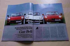Sport Auto 09/1987 Alfa Romeo Spider von Zender mit 117PS besser als...?