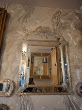 Venezianischer Murano Spiegel „Giardino dell’Amore“ – Handgefertigt in Italien