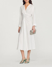 Sandro Paris Damen Kleid Weiß