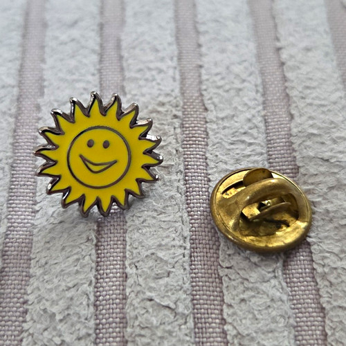 Sonne mit smiley pin - mit,