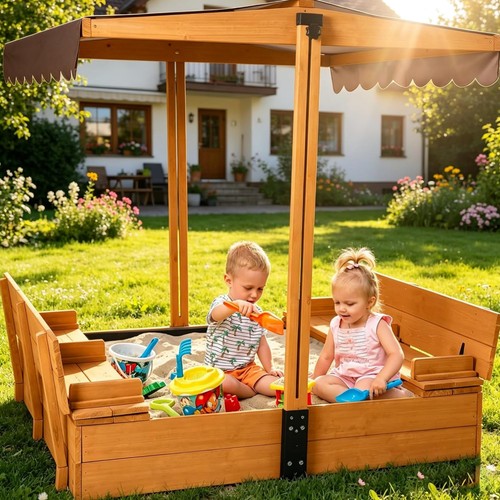 Sandkasten kinder mit - kinder,