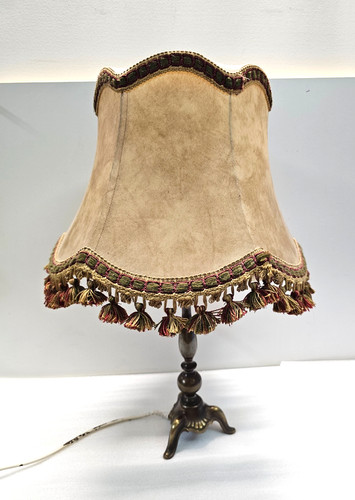 Alte vintage tischlampe - br),