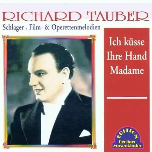 Richard tauber ich - richard, küsse