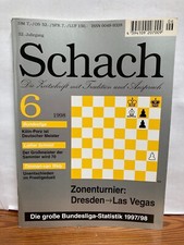 Schach die Zeitschrift und Anspruch Heft 6 1998