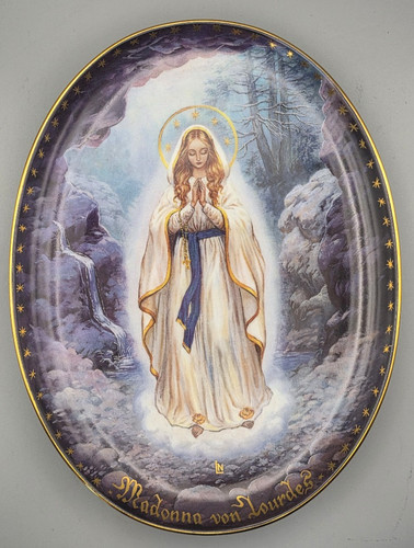 Wandteller die madonna - die, von