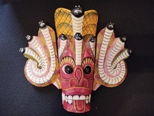 Vintage Holzmaske