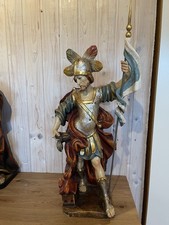 Heiligenfigur Hl. Florian Holz