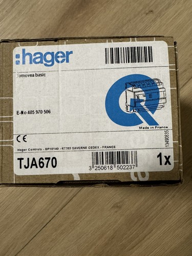 Hager knx domovea basic tja670 - hager,