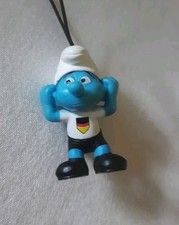 Schlümpfe  Schlumpf Handyanhänger Anhänger Fußballweltmeisterschaft Nr.4