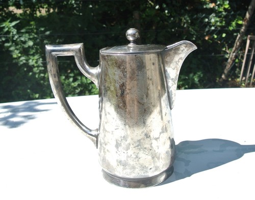 Antike hotelsilber kaffeekanne - antike,