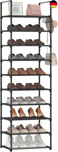 Schuhregal stufiger - schuhregal,, 10-stufiger