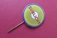 Orig. alte  SUNLICHT   SEIFEN   Reklame Abzeichen   Durchm.  34 mm