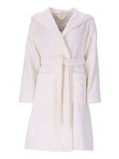 Bugatti Damen Bademantel mit Kapuze Romina Gr. XS-XL cosmos - ivory - lavender