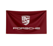 Porsche banner fahne - /,