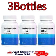 3 Bottles FENBENDAZ0LE 444 mg