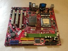 MSI MS-7366 VER:1.0 Board + CPU Intel Core 2 DUO