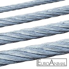 Stahlseil verzinkt 6mm 8mm