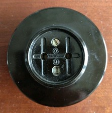 Bakelit Steckdose Unterputz