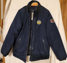 LEGO Wear NINJAGO Jacke warm blau Gr. 128 gebraucht gut erhalten