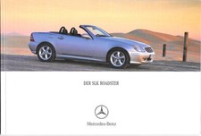 MERCEDES SLK ROADSTER R170 Prospekt Brochure 10/2000 - Neuwertiger Zustand