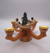 kleiner Advenstkranz mit Engeln Adventsleuchter 