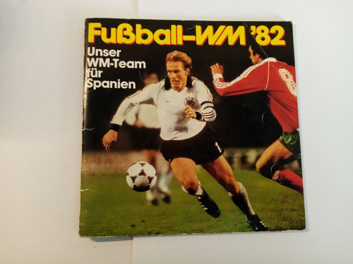 Fußball klebealbum - fußball, ´82