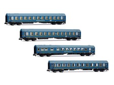 Arnold HN4420 - Personenwagen Set Reisezugwagen DR Ep.III 4-teilig - Spur N