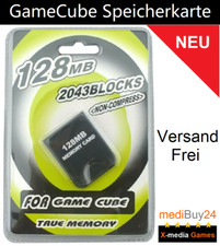 GameCube Memorycard 128MB für